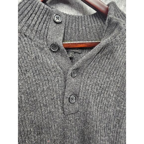 BANANA REPUBLIC LARGE TALL MERINO FINE WOOL SWEATER - Picture 4 of 7